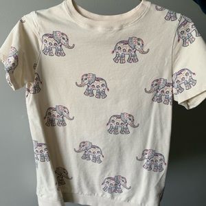 Elephant pattern shirt